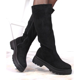 Women's warm suede boots T.Sokolski black 1