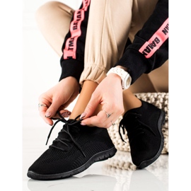 TRENDI Lace-up Sports Shoes black 1