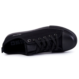 Men's Low Material Sneakers Big Star KK174007 Black 1