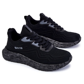 Light Men's Sports Shoes Big Star KK174018 Black 2