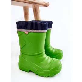 BEFADO S.A. Children's Warmed Rain Boots Befado 162X303 Green 2 BEFADO S.A. Children's Warmed Rain Boots Befado 162X303 Green 2