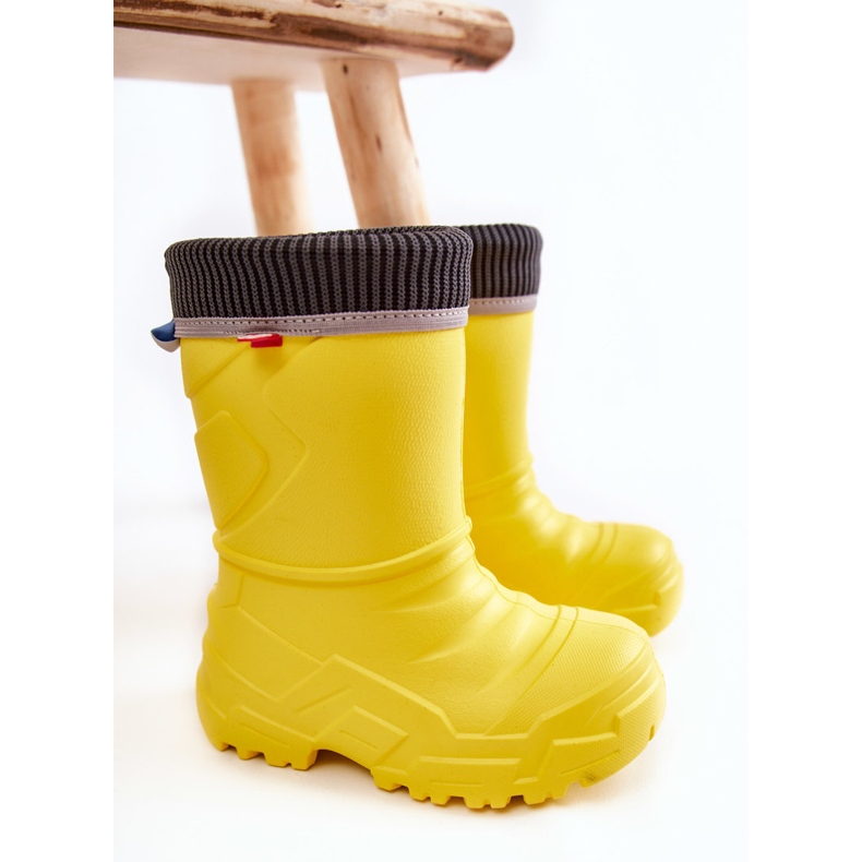 BEFADO S.A. Children's Warmed Rain Boots Befado 162X302 Yellow 2