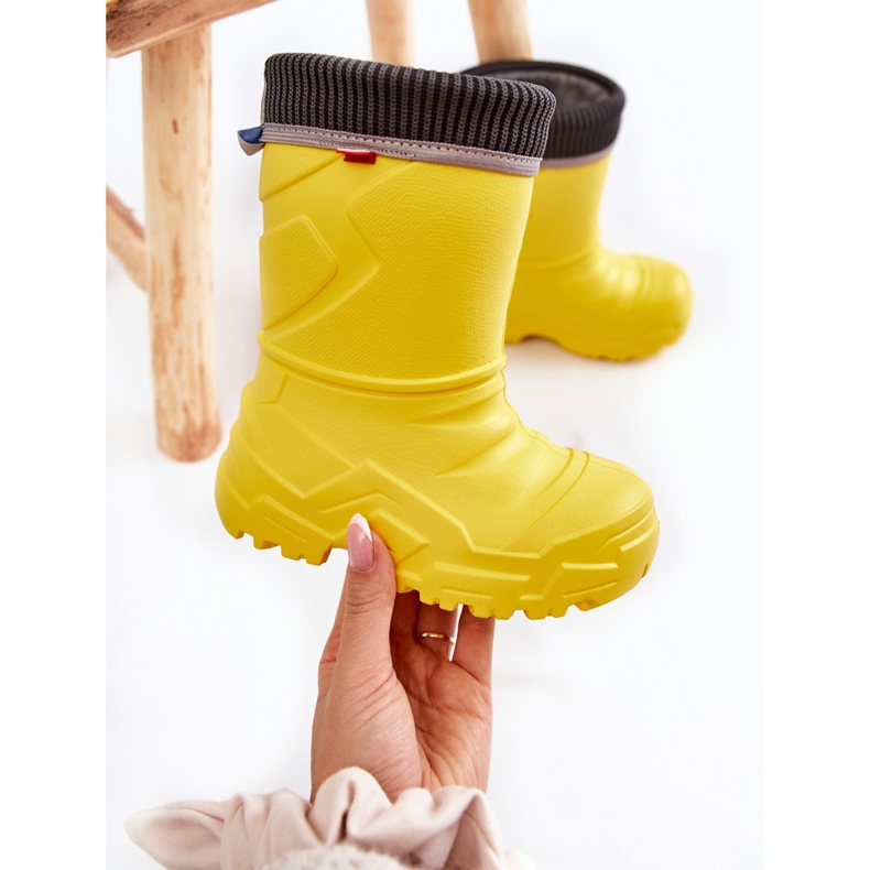 BEFADO S.A. Children's Warmed Rain Boots Befado 162X302 Yellow 1