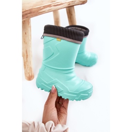 BEFADO S.A. Children's Warmed Rain Boots Befado 162X305 Mint green 1 BEFADO S.A. Children's Warmed Rain Boots Befado 162X305 Mint green 1