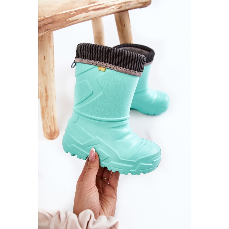 BEFADO S.A. Children's Warmed Rain Boots Befado 162X305 Mint green 1 BEFADO S.A. Children's Warmed Rain Boots Befado 162X305 Mint green 1