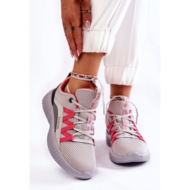 Women's sports shoes Sneakers Big Star KK274060 Gray grey 1