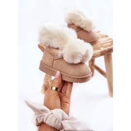 Children's Youth Warm Snow Boots Light beige Roofy 2