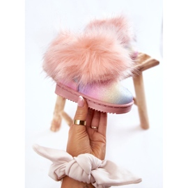 Children's Snow Boots With Fur Multicolored Ariana 1