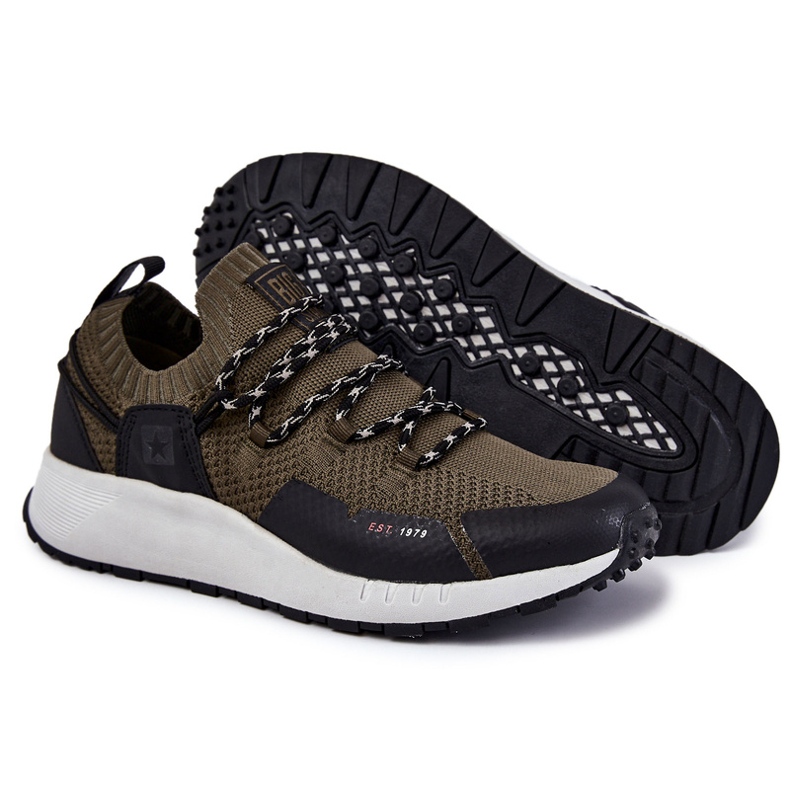Men's sports shoes Big Star KK174014 Khaki green 1 Men's sports shoes Big Star KK174014 Khaki green 1