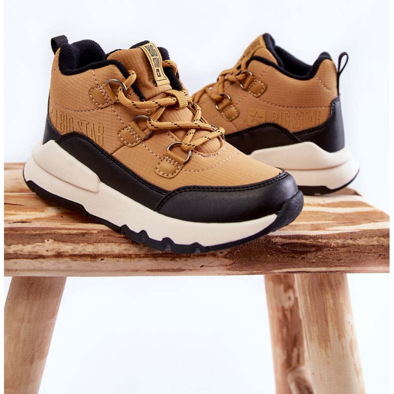 Children's Booties Memory Foam Big Star KK374118 Camel brown 2 Children's Booties Memory Foam Big Star KK374118 Camel brown 2