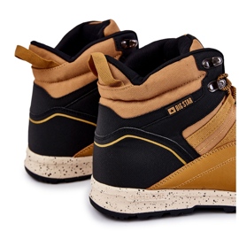 Women's High Trekking Shoes Big Star KK274609 Camel beige black yellow 1 Women's High Trekking Shoes Big Star KK274609 Camel beige black yellow 1