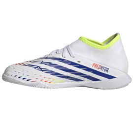 Adidas Predator Edge.3 In Jr GV8509 football boots white white 1