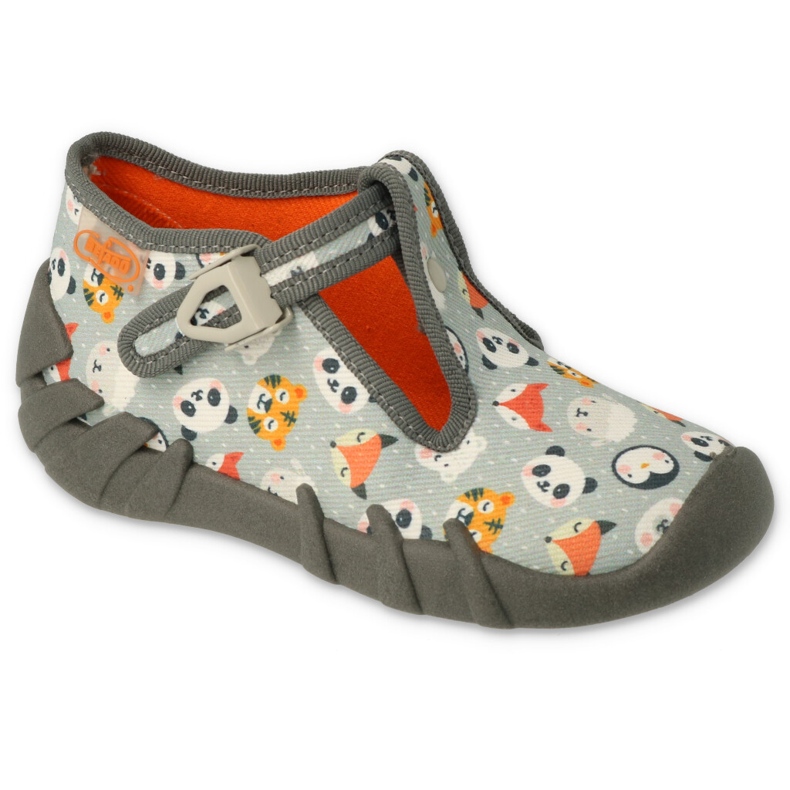 Befado children's shoes 110P460 Panda grey multicolored 1