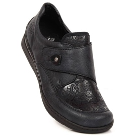 Velcro shoes Rieker W RKR549 navy blue 1