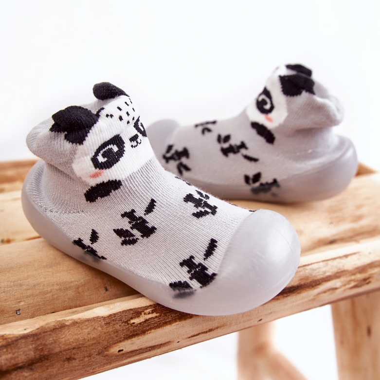 BEFADO S.A. Children's slippers Niechodki Befado 002P038 Gray grey 2 BEFADO S.A. Children's slippers Niechodki Befado 002P038 Gray grey 2