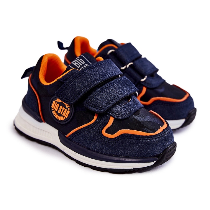 Children's Sport Shoes Velcro Memory Foam System Big Star KK374183 Navy Blue 1 Children's Sport Shoes Velcro Memory Foam System Big Star KK374183 Navy Blue 1