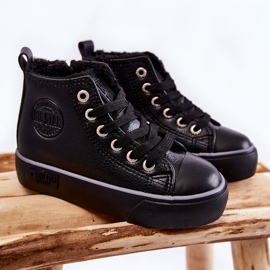 Children's High Sneakers Big Star KK374228 Black 1
