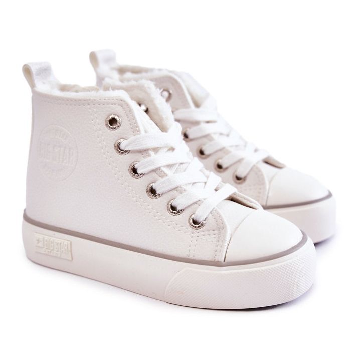 Children's High Sneakers Big Star KK374227 White 1 Children's High Sneakers Big Star KK374227 White 1