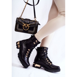 Workery Lewski Shoes 3243 Black boots 2