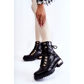 Workery Lewski Shoes 3243 Black boots 1