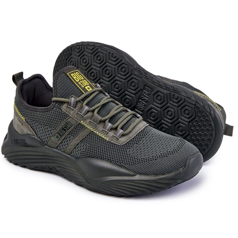 Men's Sport Shoes Memory Foam Big Star KK174256 Khaki green 1 Men's Sport Shoes Memory Foam Big Star KK174256 Khaki green 1