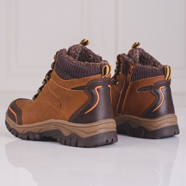 SHELOVET Boys' brown trekking shoes 1 SHELOVET Boys' brown trekking shoes 1