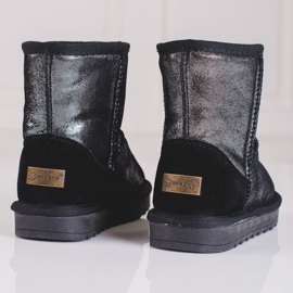 Girls' silver snow boots grey 2