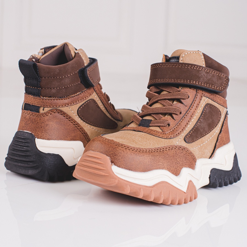 Boy's boots, insulated Shelovet brown 2