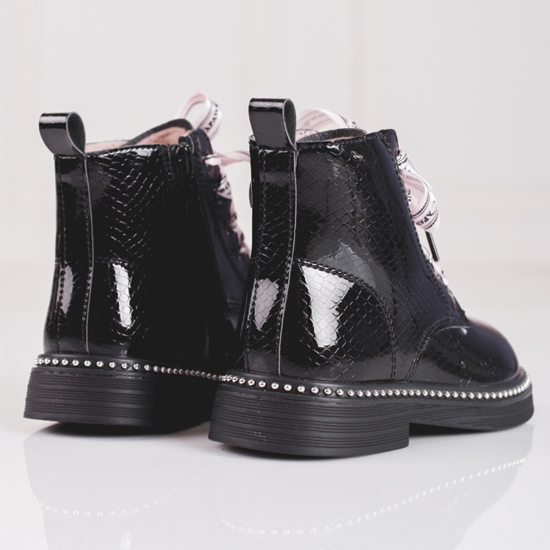 Elegant girls boots Shelovet black 1