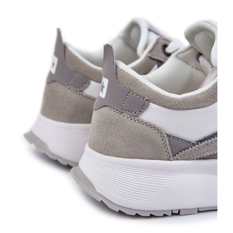 Men's sports shoes Big Star KK174021 White-Gray grey 1 Men's sports shoes Big Star KK174021 White-Gray grey 1