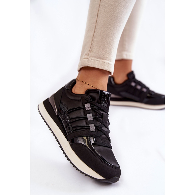 Fashionable Women's Sport Shoes Big Star KK274110 Black 1 Fashionable Women's Sport Shoes Big Star KK274110 Black 1