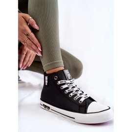 Classic High Insulated Sneakers Big Star KK274598 Black 1