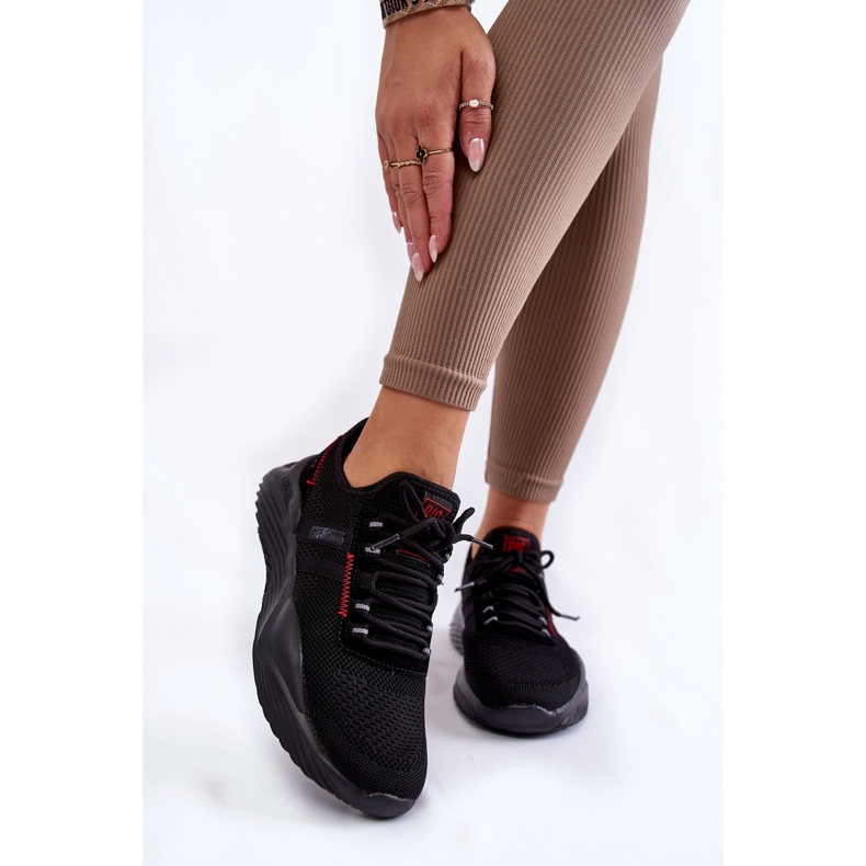 Women's Sneakers Memory Foam System Big Star KK274345 Black 1