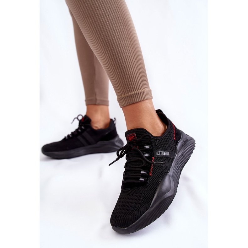 Women's Sneakers Memory Foam System Big Star KK274345 Black 2