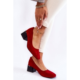 Suede Pumps La.Fi 230034R-SU Red 1