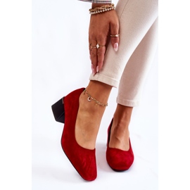 Suede Pumps La.Fi 230034R-SU Red 2