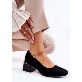 Suede Pumps La.Fi 230034B-SU Black 1
