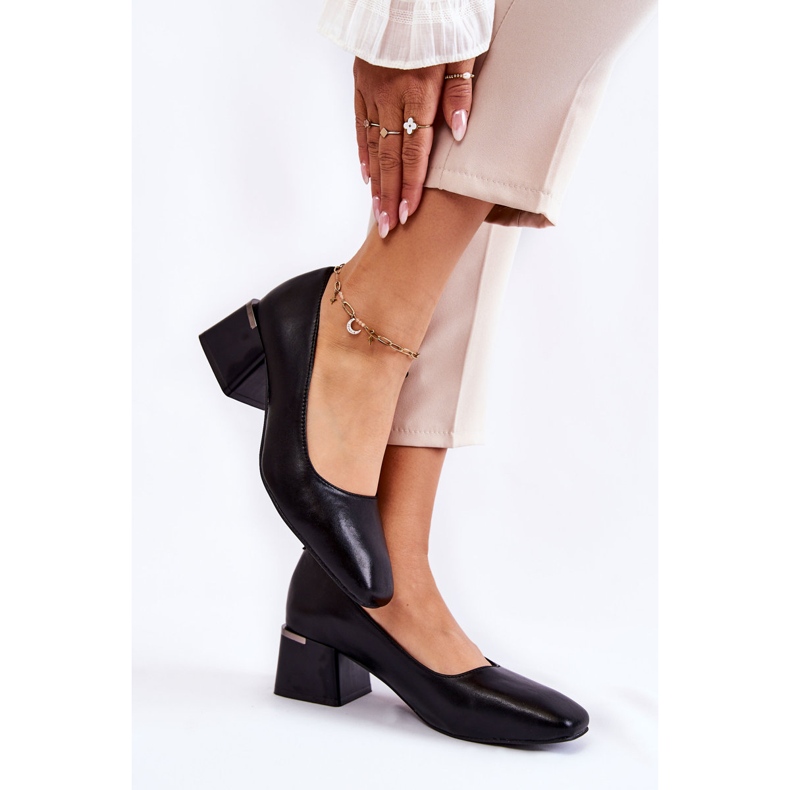 Leather Pumps La.Fi 230034B-QN Black 2 Leather Pumps La.Fi 230034B-QN Black 2