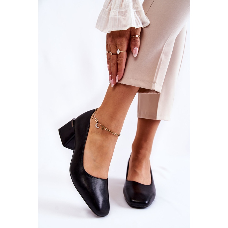 Leather Pumps La.Fi 230034B-QN Black 1 Leather Pumps La.Fi 230034B-QN Black 1