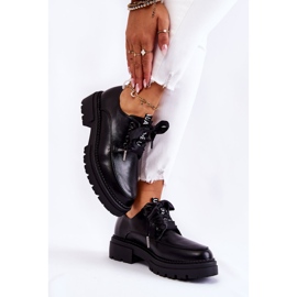 Women's Leather Shoes La.Fi 210004B-PU Black 2 Women's Leather Shoes La.Fi 210004B-PU Black 2