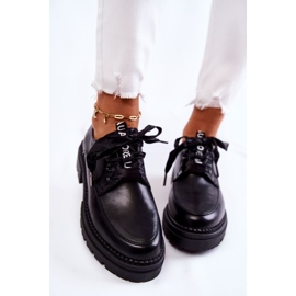 Women's Leather Shoes La.Fi 210004B-PU Black 3