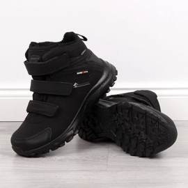 Trekking shoes waterproof with Velcro American Club W AM854 black 1