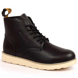 Big Star Leather shoes for men high black Buster Bustagrip 1 Big Star Leather shoes for men high black Buster Bustagrip 1