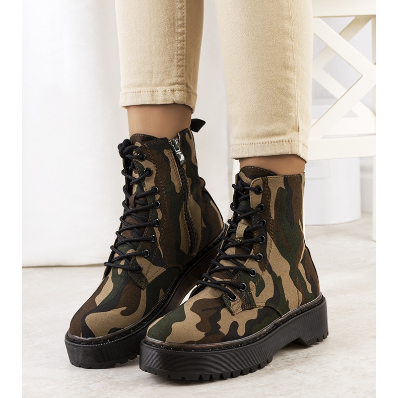 PA1 Lanita green military trappers brown 1 PA1 Lanita green military trappers brown 1