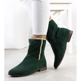 PA1 Green classic Lersey boots beige 1