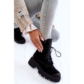 PL5 Classic Suede Black Warm Boots Caima 1