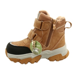 Boots Trappers With Velcro Camel News 22DZ23-5251 beige yellow 1