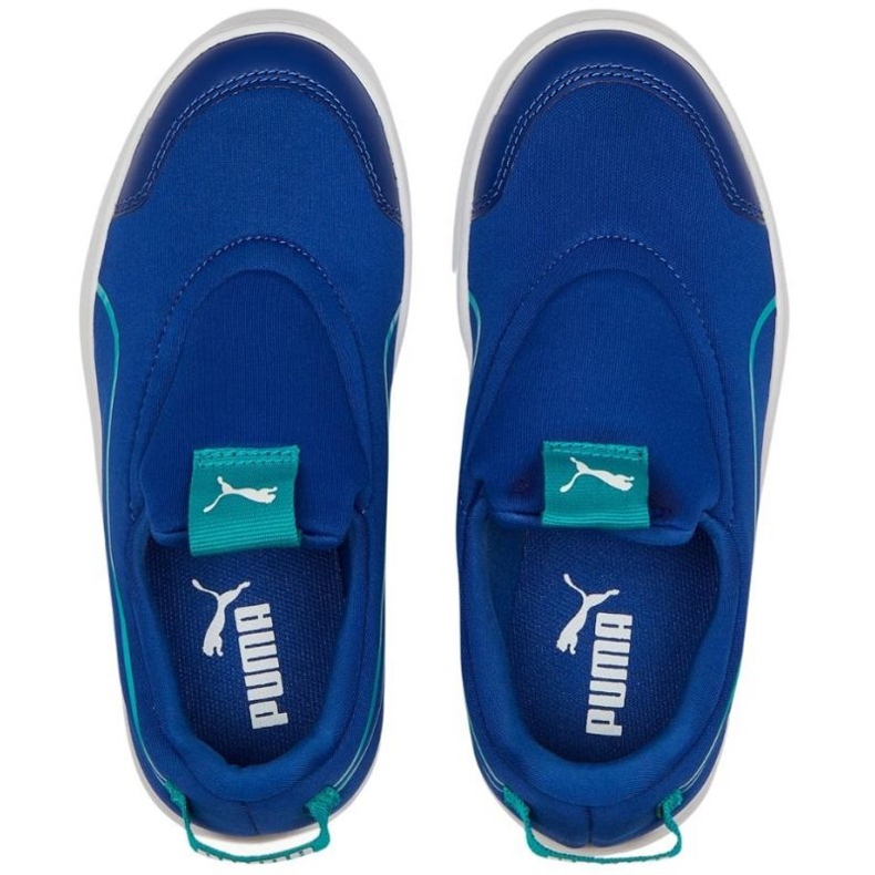 Puma Courtflex v2 Slip On Ps shoes 374858 11 blue 1