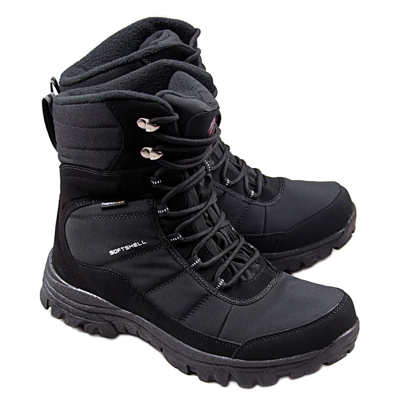 American Club Boots with a membrane insulated with fleece SN01 / 22 black 1