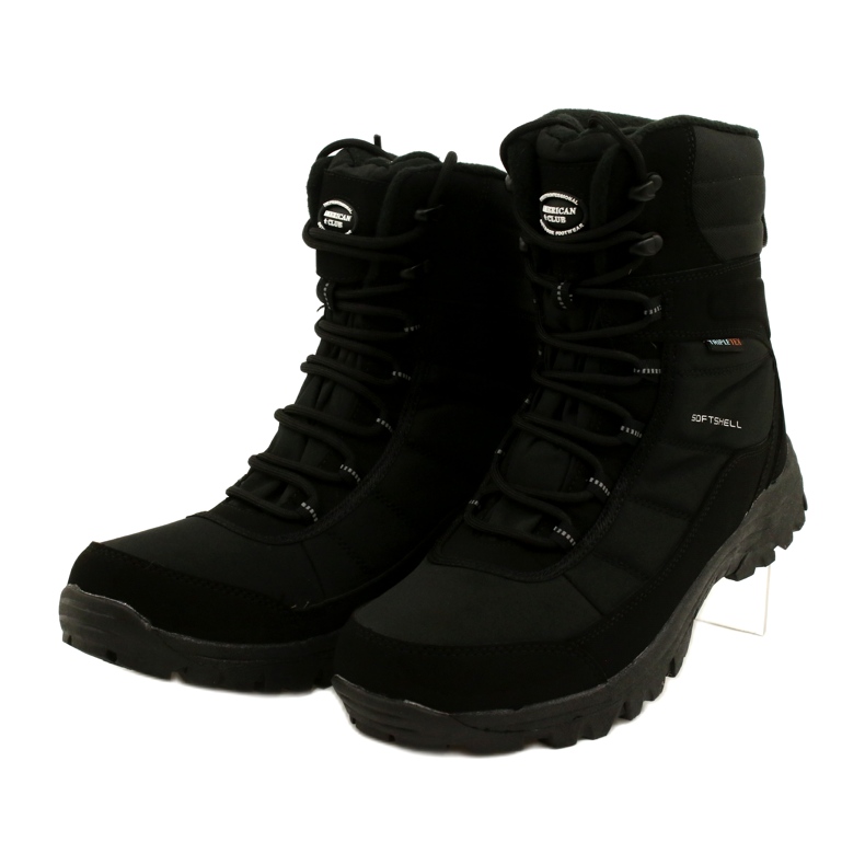 American Club Boots with a membrane insulated with fleece SN01 / 22 black 3